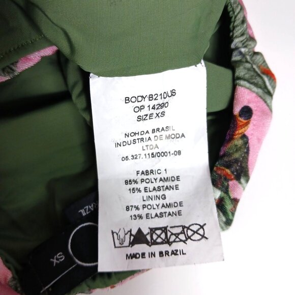 Anthropologie PatBo Tropical One Shoulder Swimsuit - Picture 13 of 14